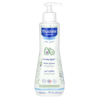 Mustela, 寶寶，寶寶保濕身體乳，含鱷梨，10.14 液量盎司（300 毫升）