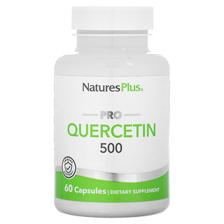 NaturesPlus, Pro Quercetin 500，500 毫克，60 粒膠囊