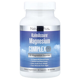 NaturesPlus, KalmAssure®, Magnesium Complex 12, 90 Capsules