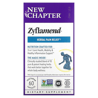 New Chapter, Zyflamend 素食膠囊，60 粒裝