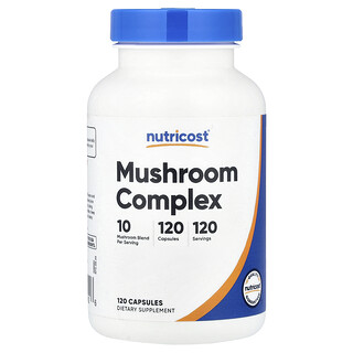 Nutricost, 蘑菇複合物，120 粒膠囊