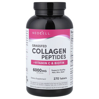 NeoCell, 超級膠原蛋白 + 維生素 C 和生物維生素，270 片