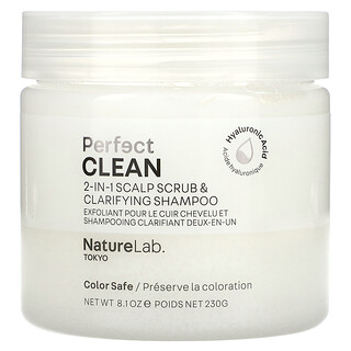 NatureLab Tokyo, Perfect Clean, 2-in-1 Scalp Scrub & Clarifying Shampoo, 8.1 oz (230 g)