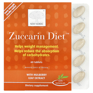 New Nordic, Zuccarin Diet熱控片，60片