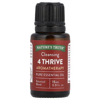 Nature's Truth, 全精油，清潔 4 煥活，0.51 液量盎司（15 毫升）