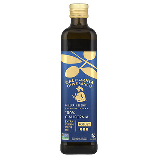 California Olive Ranch, 全加州來源，高階初榨橄欖油， Miller's Blend，16.9 液量盎司（500 毫升）