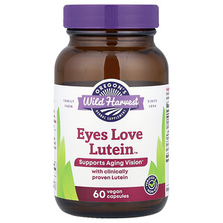 Oregon's Wild Harvest, Eyes Love Lutein™，60 粒全素膠囊