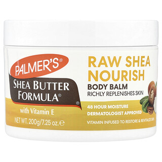 Palmer's, Shea Formula™ 乳木果油維生素 E，生乳木果油保濕潤膚膏，7.25 盎司（200 克）