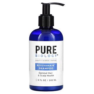 Pure Biology, RevivaHair 洗髮精，8 液量盎司（240 毫升）
