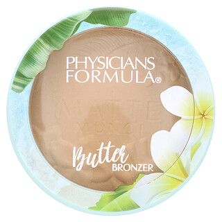 Physicians Formula, Matte Monoi，黃油古銅色，1711939 Matte Light Bronzer，0.38 盎司（11 克）