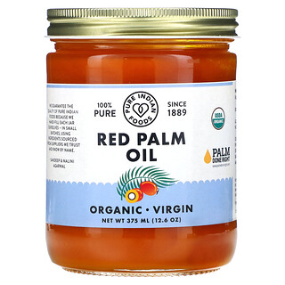 Pure Indian Foods, 紅棕櫚油，12.6 盎司（375 毫升）