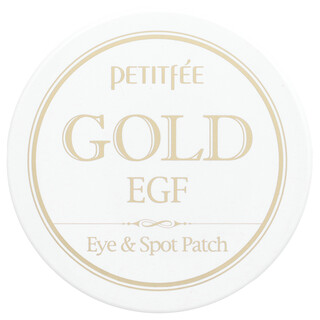 Petitfee, 黃金和 EGF，眼部和斑點貼片，60 眼部/ 30 斑點貼片