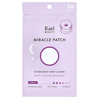 Rael, Miracle Patch, Overnight Spot Cover, 26 Patches