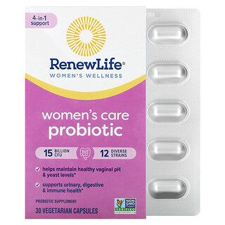 Renew Life, 女性護理益生菌，150 億 CFU，30 粒素食膠囊