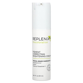 Replenix, Discoloration, Pigment Correcting Brightening Cream, 1 fl oz (30 ml)