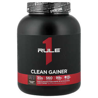 Rule One Proteins, Clean Gainer™，巧克力軟糖，4.93 磅（2.24 千克）