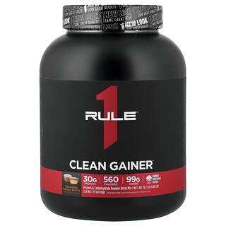 Rule One Proteins, Clean Gainer™，巧克力花生醬，4.8 磅（2.18 千克）