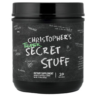 Raw Nutrition, Christopher's Thuper Secret Stuff，21.94 盎司（622 克）