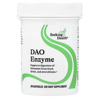 Seeking Health, DAO 酶，30 粒膠囊（每粒膠囊 4.2 毫克）