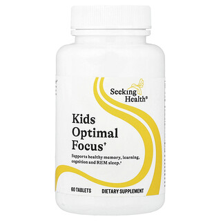Seeking Health, Kids Optimal Focus，60 片