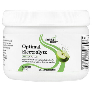 Seeking Health, Optimal Electrolyte, Green Apple, 6.77 oz (192 g)