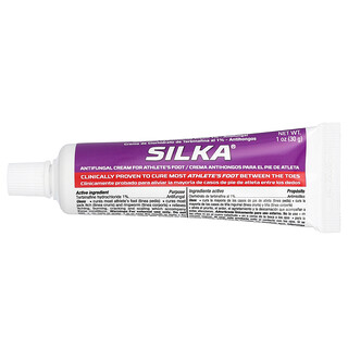 Silka, 抗真菌足霜，方劑強度，1 盎司（30 克）