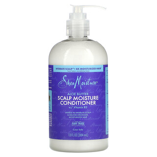 SheaMoisture, 頭皮保濕護髮素，蘆薈脂，13 液量盎司（384 毫升）