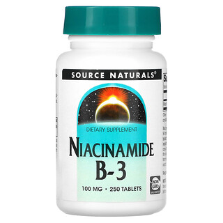 Source Naturals, 煙醯胺 B-3，100 毫克，250 片
