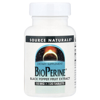 Source Naturals, 胡椒素，10 毫克，120 片