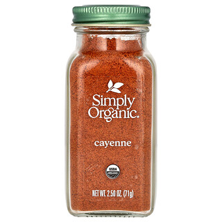 Simply Organic, 卡宴辣椒，2.5 盎司（71 克）