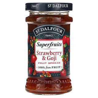 St. Dalfour, Superfruits, Fruit Spread, Strawberry & Goji , 6 oz (170 g)