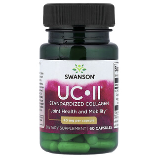 Swanson Vitamins, UC-II® 標準化膠原蛋白，60 粒膠囊