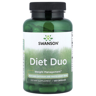 Swanson Vitamins, Diet Duo，120 粒膠囊