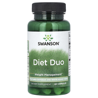 Swanson Vitamins, Diet Duo，60 粒膠囊
