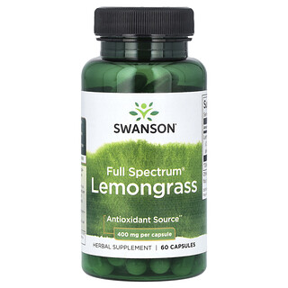 Swanson, 多面檸檬草，400 毫克，60 粒膠囊