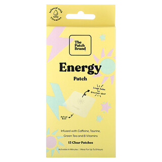 The Patch Brand, 能量支援貼片，15 片透明貼片