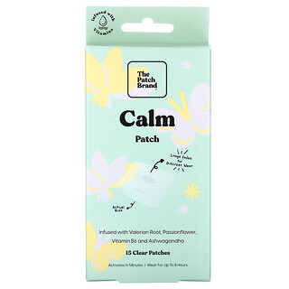 The Patch Brand, 舒緩貼片，15 片透明貼片