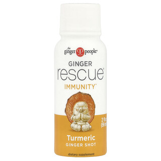 The Ginger People, Ginger Rescue Shots，野薑黃味，2 液量盎司（60 毫升）