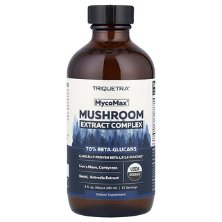 Triquetra Health, MycoMax®，蘑菇提取複合物，8 液量盎司（240 毫升）