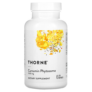 Thorne, 薑黃素磷脂複合物，1000 毫克，120 粒膠囊