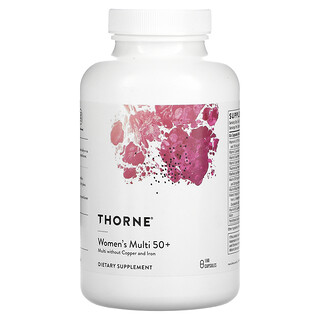 Thorne, 50 歲以上女性多維生素，180 粒膠囊