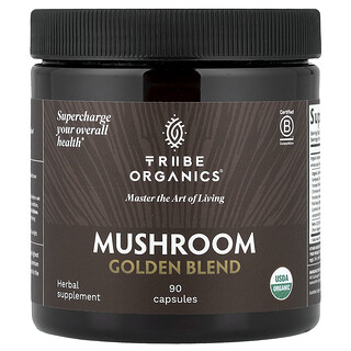 Tribe Organics, 蘑菇金混合物，90 片