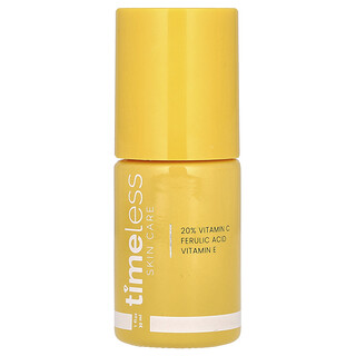 Timeless Skin Care, 20% 維生素 C 精華素，1 液量盎司（30 毫升）