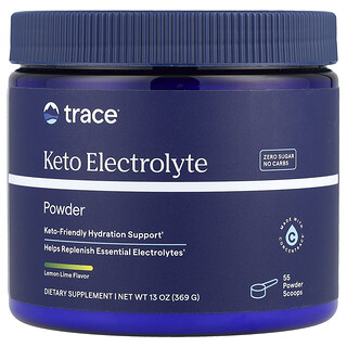 Trace, 生酮電解質粉，無糖，檸檬味，11.6 盎司（330 克）