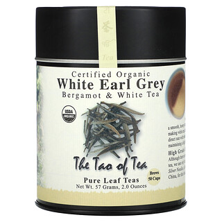 The Tao of Tea, 有機認可的弗手柑和白茶，白格雷伯爵茶，2 盎司（57 克）