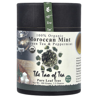 The Tao of Tea, 全有機綠茶和薄荷，摩洛哥薄荷，3.5 盎司（100 克）