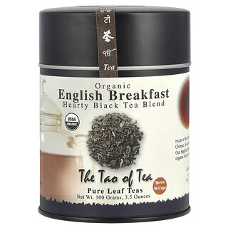 The Tao of Tea, 有機豐盛紅茶混合物，英式早餐，3.5 盎司（100 克）
