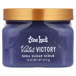 Tree Hut, Shea Sugar Scrub, Violet Victory, 18 oz (510 g)