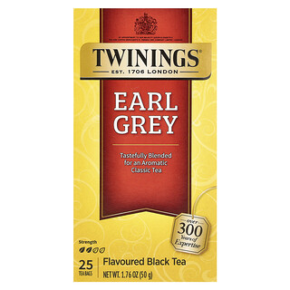 Twinings, 經典伯爵茶，25茶包，1.76盎司（50克）