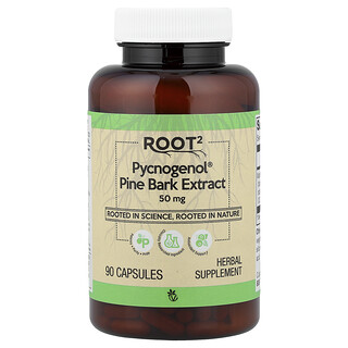 Vitacost, Root2, Pycnogenol® Pine Bark Extract, 50 mg, 90 Capsules